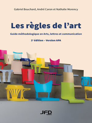 cover image of Les règles de l'art (version APA)